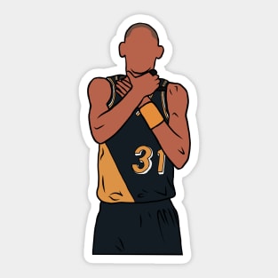 Reggie Miller Choke Sticker